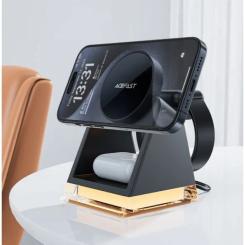 Зарядное устройство Acefast Wireless QI 3in1 15W E17 Фото 5