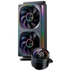 Система жидкостного охлаждения JONSBO TH-240 Black Фото 1