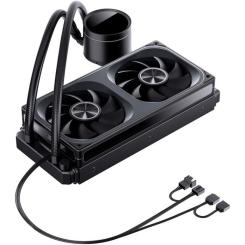 Система жидкостного охлаждения JONSBO TH-240 Black Фото 7