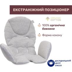Стульчик для кормления Chicco Polly Armonia светло-серый Фото 4