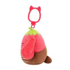 Брелок Squishmallows на клипсе - Кролик Гунда 9 см Фото 2