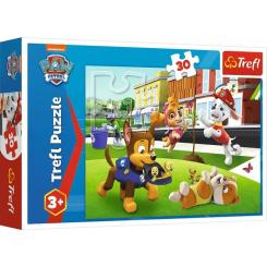 Пазл Trefl Paw Patrol Собаки в действии 30 элементов Фото