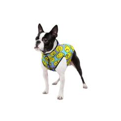 Курточка для животных WAUDOG Clothes "Смайлики на голубом" L65 Фото 2