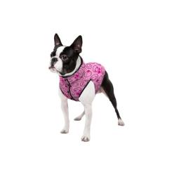Курточка для животных WAUDOG Clothes "Смайлики на розовом" XS25 Фото 2