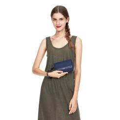 Кошелек Pacsafe RFIDsafe clutch wallet Темно-синій Фото 5