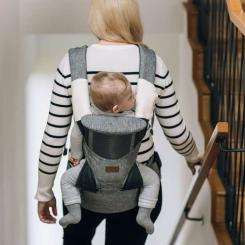 Рюкзак-переноска FreeON Easy Move 3 в 1, серый Фото 2