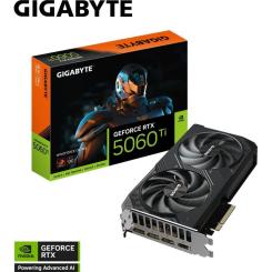 Видеокарта GIGABYTE GeForce RTX5060Ti 16Gb WINDFORCE OC Фото 9