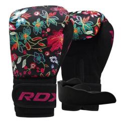 Боксерские перчатки RDX FL-3 Floral Black 12 унцій Фото