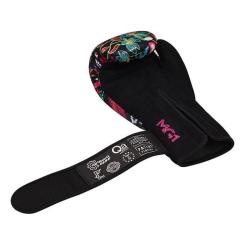 Боксерские перчатки RDX FL-3 Floral Black 12 унцій Фото 2