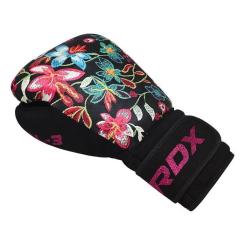 Боксерские перчатки RDX FL-3 Floral Black 12 унцій Фото 5