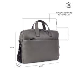 Сумка Brampton London Commandeer Grey Фото 7