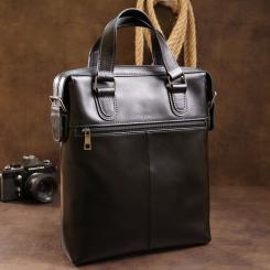 Сумка Shvigel Кожаная Черная Фото 10