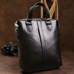 Сумка Shvigel Кожаная Черная Фото 8