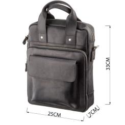 Сумка Shvigel Под А4 матовая Черная Фото 2