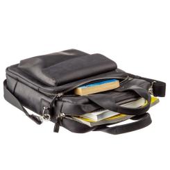 Сумка Shvigel Под А4 матовая Черная Фото 4