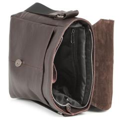 Сумка Shvigel Кожаная Коричневая Фото 8