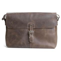 Сумка Shvigel Кожаная Коричневая Фото 1