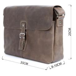 Сумка Shvigel Кожаная Коричневая Фото 2