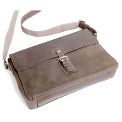 Сумка Shvigel Кожаная Коричневая Фото 7