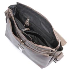 Сумка Shvigel Кожаная Коричневая Фото 8