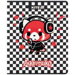 Тетрадь Kite Aggretsuko, 24 листа, клетка Фото 2