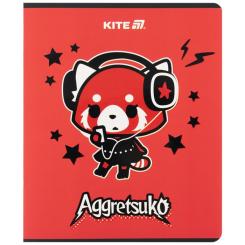 Тетрадь Kite Aggretsuko, 24 листа, клетка Фото 6