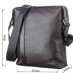 Сумка Shvigel Кожаная Черная Фото 2