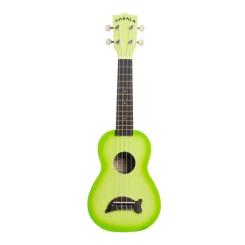 Укулеле Kala Makala Dolphin Green Apple Burst Ukulele Фото 1
