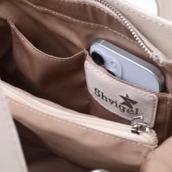 Сумка Shvigel Из натуральной кожи Бежевая Фото 7