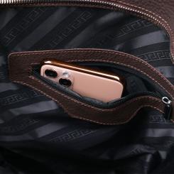 Сумка Shvigel Кожаная Коричневая Фото 6