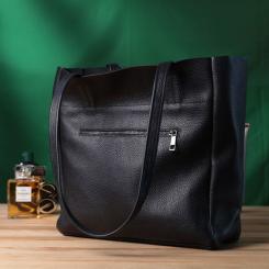 Сумка Shvigel Из натуральной кожи Черная Фото 10