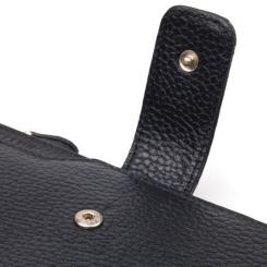 Кошелек Canpellini Из натуральной кожи Черный Фото 4