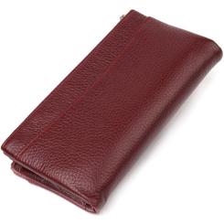 Кошелек Canpellini Из натуральной кожи Бордовый Фото 1
