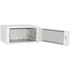 Шкаф настенный Ipcom 4U, 600*350, RAL7035 Фото 1