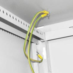 Шкаф настенный Ipcom 4U, 600*350, RAL7035 Фото 2