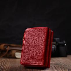 Портмоне Tony Bellucci Из натуральной кожи Красное Фото 9