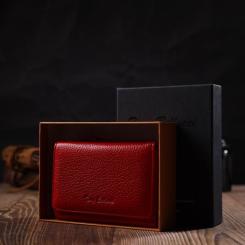 Портмоне Tony Bellucci Из натуральной кожи Красное Фото 10