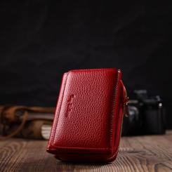 Портмоне Tony Bellucci Из натуральной кожи Красное Фото 8