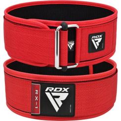 Атлетический пояс RDX RX1 Weight Lifting Belt Red XL Фото 1