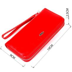 Кошелек Kivi Из экокожи Красный Фото 3