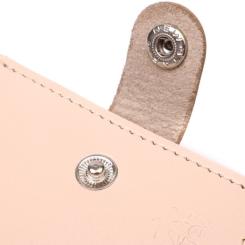 Кошелек Shvigel Кожаный Молочный Фото 4