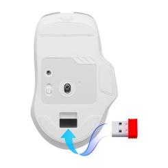 Мышка Defender Astro Elite GM-056 LED Wireless White Фото 3