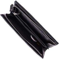 Кошелек ST Leather Унісекс з натуральної шкіри Чорний Фото 6