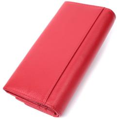 Кошелек ST Leather Из натуральной кожи Красный Фото 1