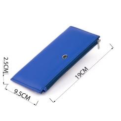 Кошелек ST Leather Из кожи унисекс Синий Фото 2