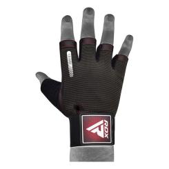 Перчатки для фитнеса RDX T2 Half Red M Фото 1
