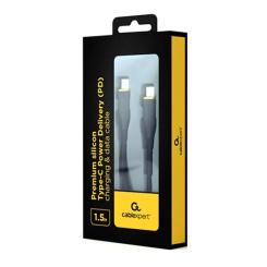Дата кабель Cablexpert USB-C to USB-C 1.5m 3A Фото 1