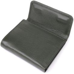 Кошелек ST Leather Из натуральной кожи Зеленый Фото 4