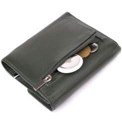 Кошелек ST Leather Из натуральной кожи Зеленый Фото 7