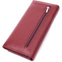Кошелек ST Leather Из натуральной кожи Бордовый Фото 1